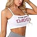 Huaheng Mujer Camiseta de Tirantes Divertido Ven Papi Camiseta Atada Al Cuello...