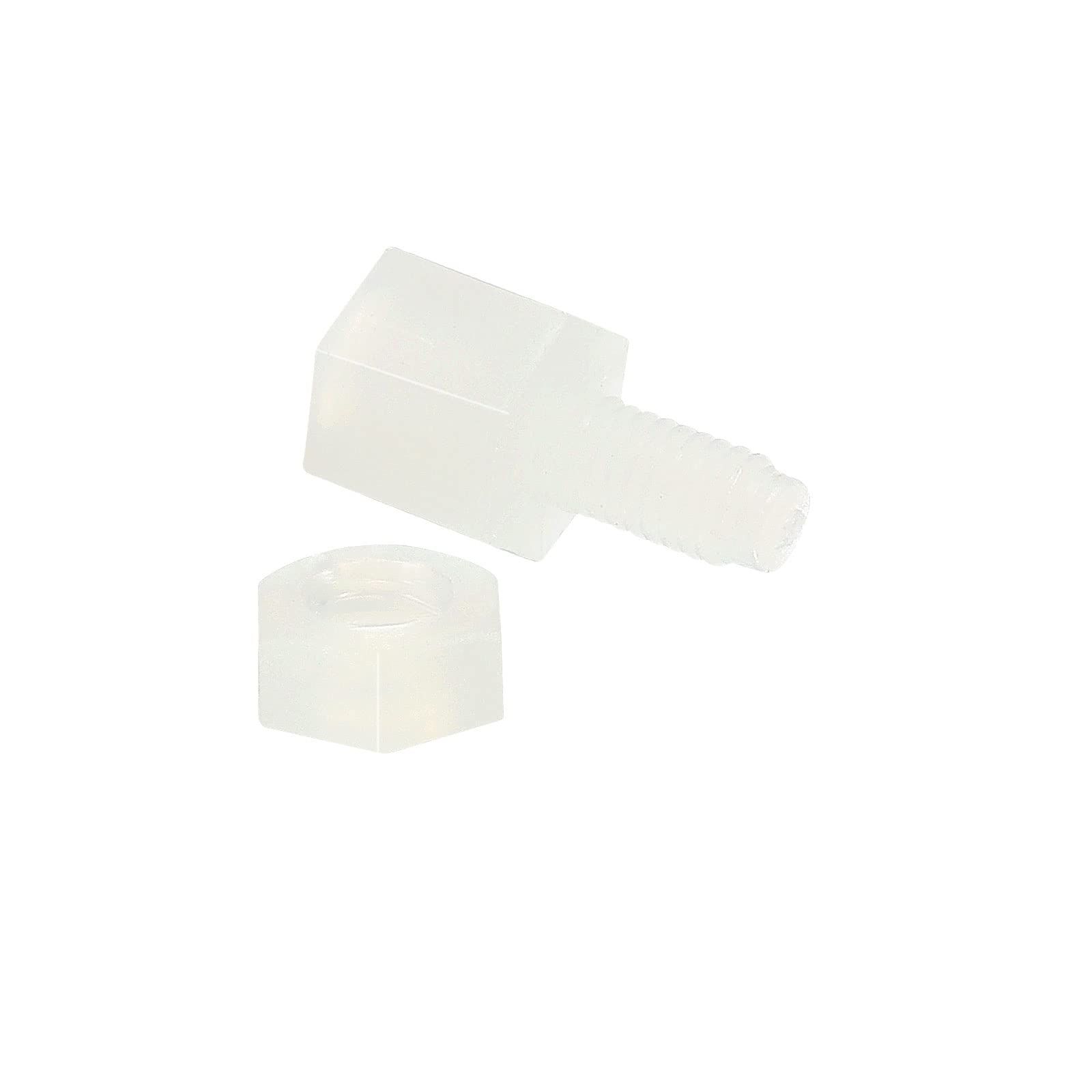 PATIKIL M3 Standoff Screws 40 Pack Nylon Hex PCB Standoffs Nuts for Motherboards Computer Cases, Circuit Boards, Electronics