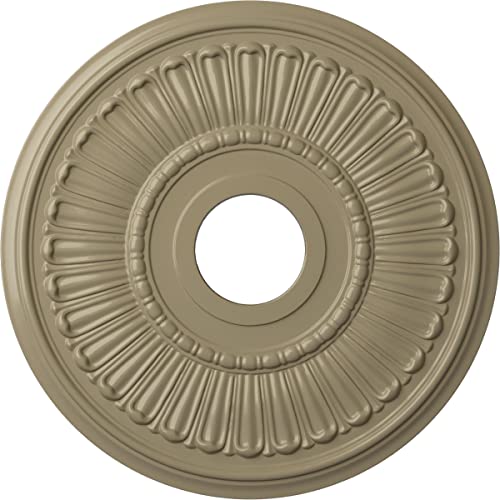 16"OD x 3 5/8"ID x 3/4"P Melonie Ceiling Medallion (Fits Canopies up to 6 3/8"), Hand-Painted Gobi Desert