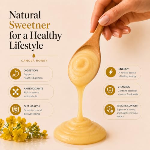 Miel cruda cremosa Elham Premium Canola 500 g miniatura 4