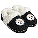FOCO NFL Pittsburgh Steelers Team Color Fur Moccasin Slippers Shoe, Team Color, Medium (7-8)