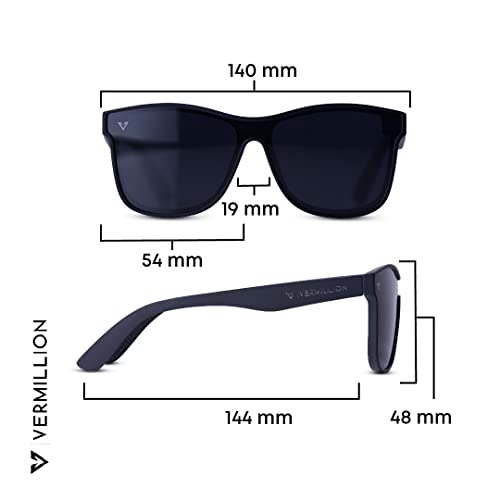 Vermillion Lightweight Luxury Men's Polarized Sunglasses Mystic | Functional Fashion Polarized UV Protection and Durable4