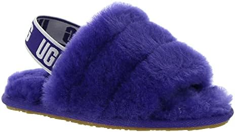 Amazon | UGG レディース Fluff Yeah Slide, プライド。, 5 | UGG