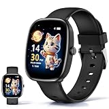 Altusmotus Reloj deportivo para niños y niñas de 4 a 12 años, rastreador de fitness con monitor de sueño de frecuencia cardíaca, podómetro, reloj despertador, impermeable IP67, rastreador de actividad