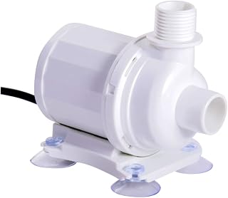 INOOMP Bomba De Agua Sumergible Para Acuario Anticorrosión Color Blanco
