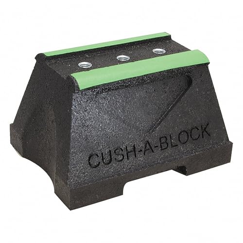 Qty 300, Cush-A-Block Mini - Base Only Mini 6.625 Long, Suitable for Installation on Most Types of Roofing Material or Other Flat Surfaces. UV Resistant.