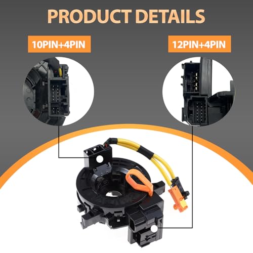84306-48030 Replacement Part Compatible with Toyota Avalon Rav4 Tundra, 2009-2013 Corolla, 2008-2013 Highlande, 2005-2015 Tacoma, 2007-2011 Camry, ABS Housing & Copper Terminals — view 3