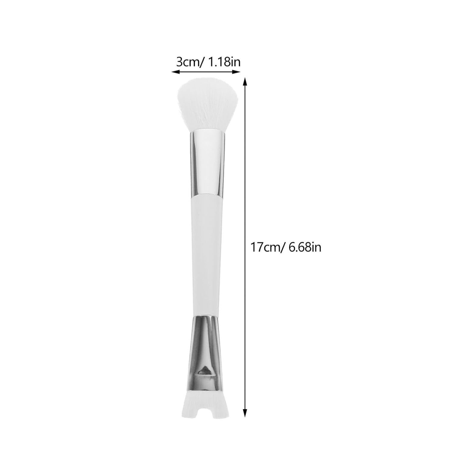 2pcs Double Head Blush Brush Nose Contour Makeup Women Makeup Nose Tool Eye Contouring Brush Shadow for Women Brush for Contouring
