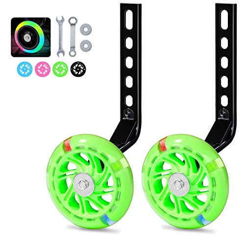 Prunus Flash Bicycle Training Wheels - Help Your Child Learn to Ride a Bike Safely