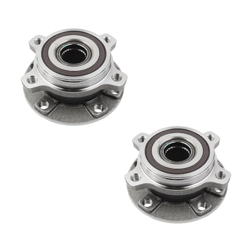 Wahparts 513349 Front Wheel Bearing Hub Assembly Set of 2Compatible with 2014-2023 Jeep Cherokee Without Off Road Package Suspension HA590551 68141123AB 68141123AD