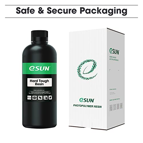 Resina Fotopolímera eSUN ABS-Like 1000g - Curado UV 405nm, Alta Dureza y Tenacidad - Ideal Impresión LCD (Azul) - Fernando Cortés