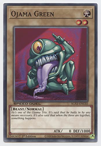 Ojama Green - SGX1-ENC02 - Common - 1st Edition
