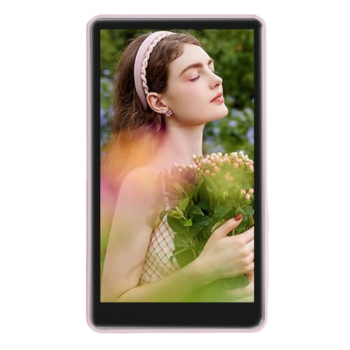 Écran magnétique pour téléphone vlog Irfora avec télécommande pour selfie, rose compact