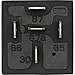 Holstein Parts 2RSW1006 A/C Clutch Relay fits Chrysler 1993 to 2012,Dodge 1990 to 2013,Jeep 1984 to 2006,Mitsubishi 2006,Ram 2011 to 2014