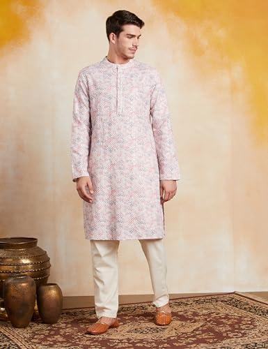 Image of Symbol Premium Men's Embroidery Sequined Long Kurta