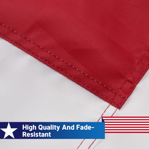Topflags American Peace Flag Embroidered Civil Peace Flag 3X5 Ft In Usa Heavy Duty Outdoor Made Of Polyester With 2 Brass Grommets #TOP4