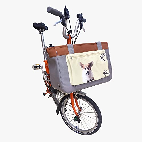 Panier pour chien et chat Trigo pour explorer la ville en Brompton - 2
