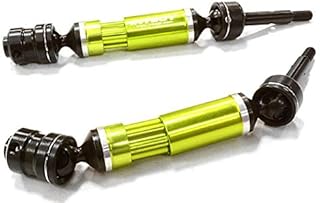 Integy RC Model C26506GREEN Dual Joint Telescopic Rear Drive Shafts for Traxxas 1/10 Bandit