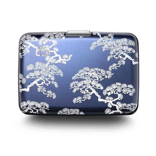 Porte-Cartes en Aluminium avec Fermoir en métal, Protection RFID Contre la fraude et la démagnétisation, Portefeuille Compact, modèle Smart Case Stockholm
