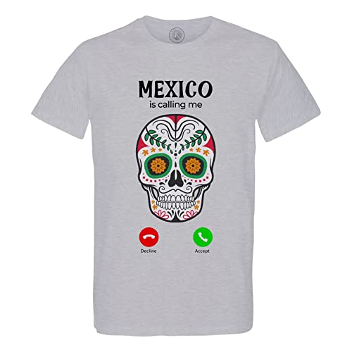 T-shirt homme col rond sur la culture du Mexique pour vibrer au rythme du voyage