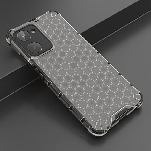 Image of Glasgow Back Case Cover Designed for [ Realme 10 4G ] (Stylish Look | Shock Proof) - Black