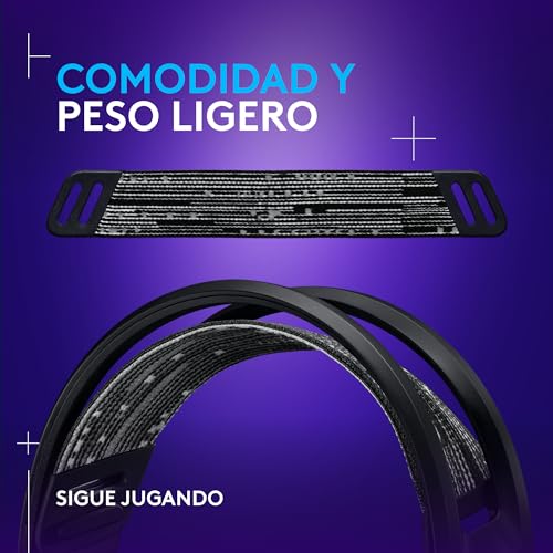 Auriculares G733 Lightspeed y Micrófono Yeti GX Logitech para Gaming y Streaming en PC 8