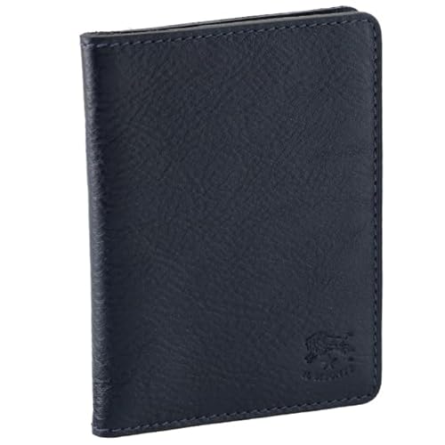 [イルビゾンテ] 名刺入れ メンズ CARD CASE CLASSIC IN VACCHETTA VEGETALE SG SG カードケース BLU SCC003-PV0005-BL137X [並行輸入品]