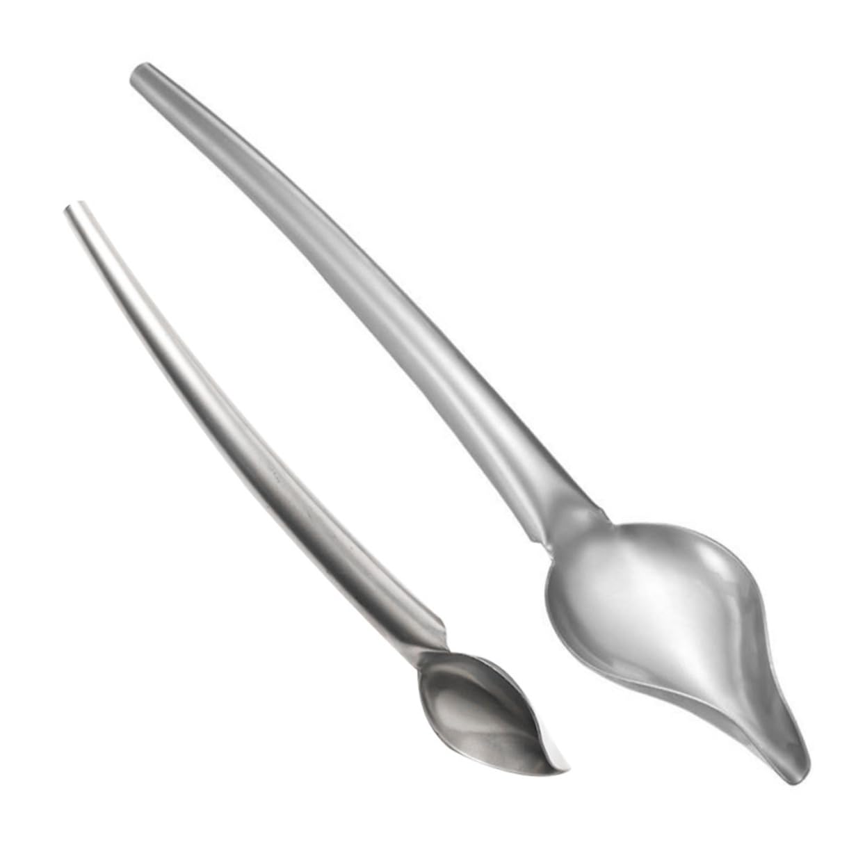 2pcs Pencil Spoons Chocolate Spoons Saucier Spoons Coffee Chocolate Cake Tools Sauce Drawing Spoon Precision Drawing Spoon Drawing Spoons Cake Decorating Tool Filter Spoons KICHOUSE