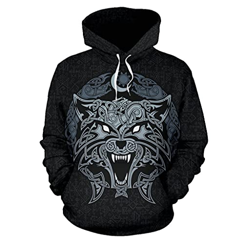 Sweatshirts pull viking runes nordiques pour vos sorties urbaines de mi-saison
