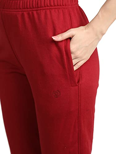 Image of CHKOKKO Women High Rise Gym Wear Sports Fitness Relaxed Track Pant