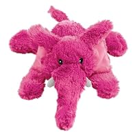 KONG - Cozie Elmer Elephant - Indoor Cuddle Squeaky Plush Dog Toy - for Medium Dogs
