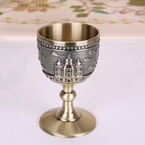 Taças De Vinho Cálice Medieval De Licor De Metal De Uísque Taça Vintage Cálice De Metal Cálice De Vi