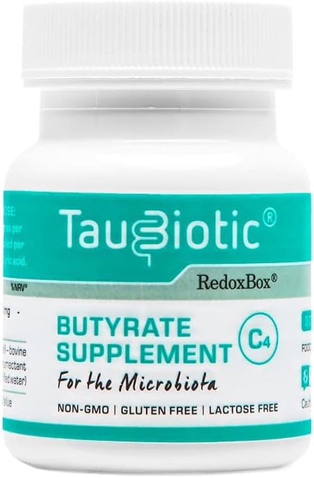 TauBiotic® de RedoxBox® - Suplemento de Butirato (tributirina 500 mg) para la Microbiota - 30...