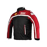 niños chaqueta Kerozen Bambino - Chaqueta de protección transpirable para niños para motocross, para todas las cuatro estaciones, rojo protector, 8 años