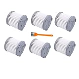 Genérico FMingNian Reemplazos de Filtro HEPA para Cecotec Conga Rockstar 500 Ultimate Xtrem Conga Rockstar 700 900 1200 repuestos para aspiradoras (Color : 6pcs)