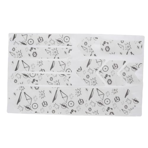 Cinta protectora para cuadro de bicicleta plplaaoo, diseño 3D, material PVC, antiarañazos, reutilizable, adhesiva, corte preciso, para bicicletas de montaña y carretera, 1 unidad (patrón accesorios)