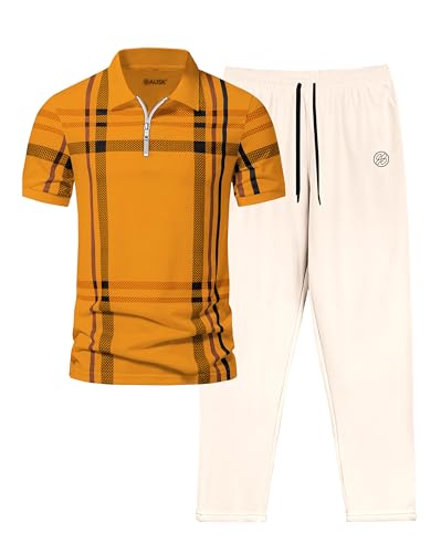 AUS K Men’s Co‑ord Set with Printed T‑Shirt & Trackpant – 80% OFF Review & Price Drop