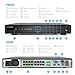 Amcrest 5Series 4K 32 Channel 16 Ports PoE NVR (Record 32CH 4K @30fps View/Playback 4CH 4K@30fps) Network Video Recorder (Hard Drive Not Included) NV5232E-16P-EI
