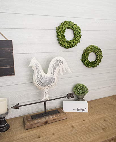 Vita Domi 7.75 Inch Preserved Boxwood Wreath Set Of 2 Green Round Wreaths #TOP2