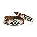 Sambboho - Phoenix Dog Collar - All Natural Handmade Soft Leather Dog Collar w/Durable Hand Stitched Beads and Embroidery for All Dogs (12-14
