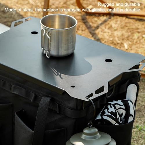 Sac à outils multifonctions à large bouche pliable pour camping - 6