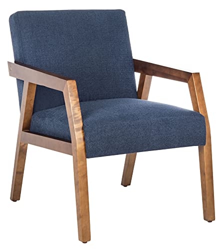Sillón Plegable Tela Azul marino miniatura 3