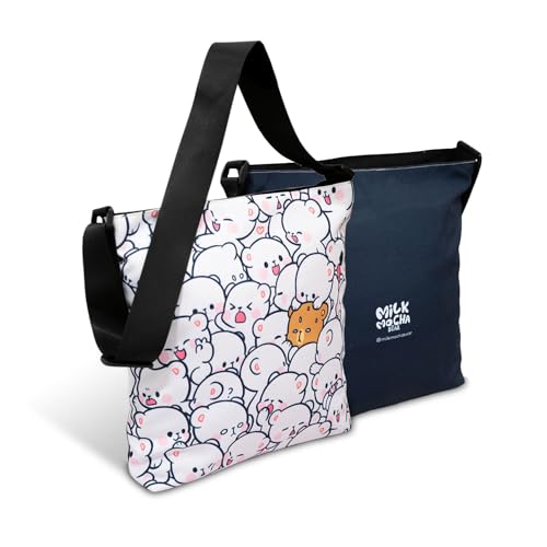 Overwhelmed Cross Body Sling Bag Authentic Merchandise Unisex Women Men Adjustable Multipurpose with Zipper Pocket for Travel Casual Shopping Fun Cute Adorable Durable Polyester2