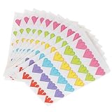Cabilock 10 Blatt Fotoecken zum Scrapbooking mit Wolkenform, Papier, 10
