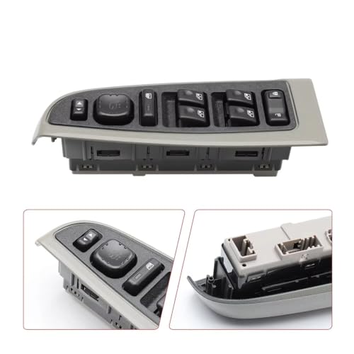 Interrupteur de vitre premium pour GMC Sierra Yukon - Commande électrique durable 10398564 - 4