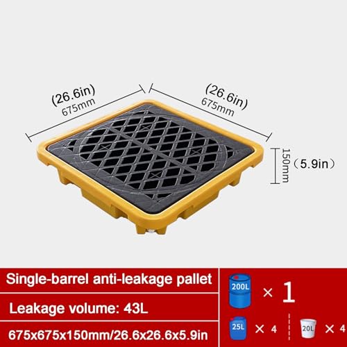 Plateforme de rétention à système de drainage intégré et bac de récupération étanche