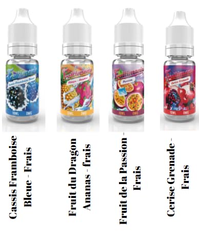Cigarette Electronique Kit Complet E Cigarette et 4x10ml E liquide - pod 4ml  Batterie 2000 mAh - sans nicotine sans tabac