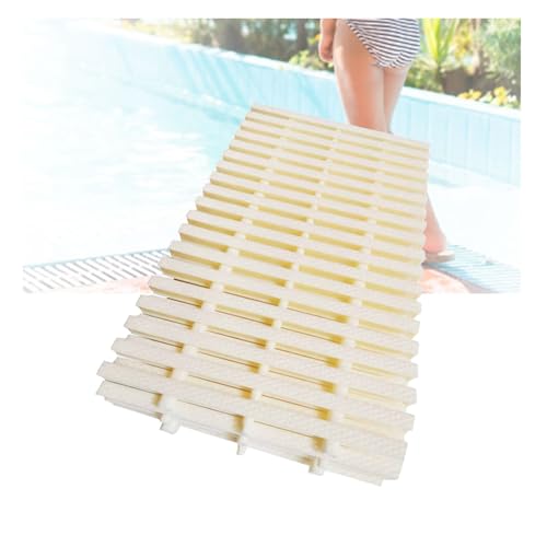 Grille de drainage de piscine contre les inondations de terrasse | Couvercle 30x100 cm