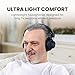 Avantree HT5009 Plus - Ultra Comfortable Wireless Headphones for TV Watching, 60h Playtime, Clear Voice & Enhanced Volume for Seniors & Hard of Hearing, Compatible with Samsung, LG & Other TVs