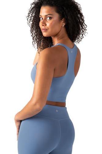 Image of YITTY Active Sports Bra Tank, Tank Top for Women with Built-in Bra, Racerback, Removable Cups, Low-Impact Yoga and Gym